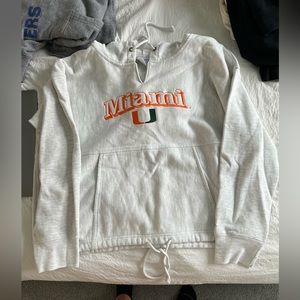 University of Miami Hoodie🧡💚